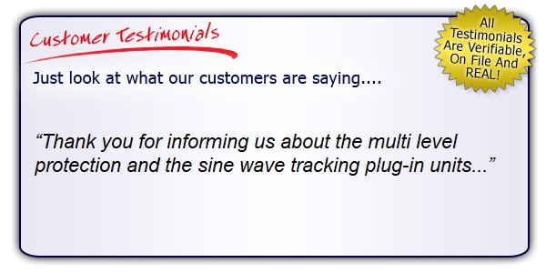 High Quality, High Performance Plug-In and Portable Surge Protector Testimonial. Get the Right Gear!