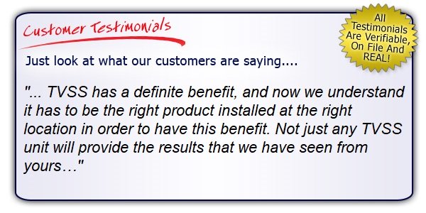 High Quality, High Performance Surge Protector Testimonials. Don't Be Fooled By Imitators. Get the Right Gear!