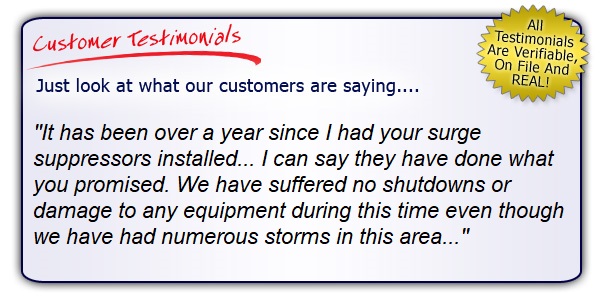 High Quality, High Performance Lightning Surge Protectors Testimonial. Get the Right Gear!